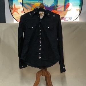 EUC woman’s button down soul revival shirt
